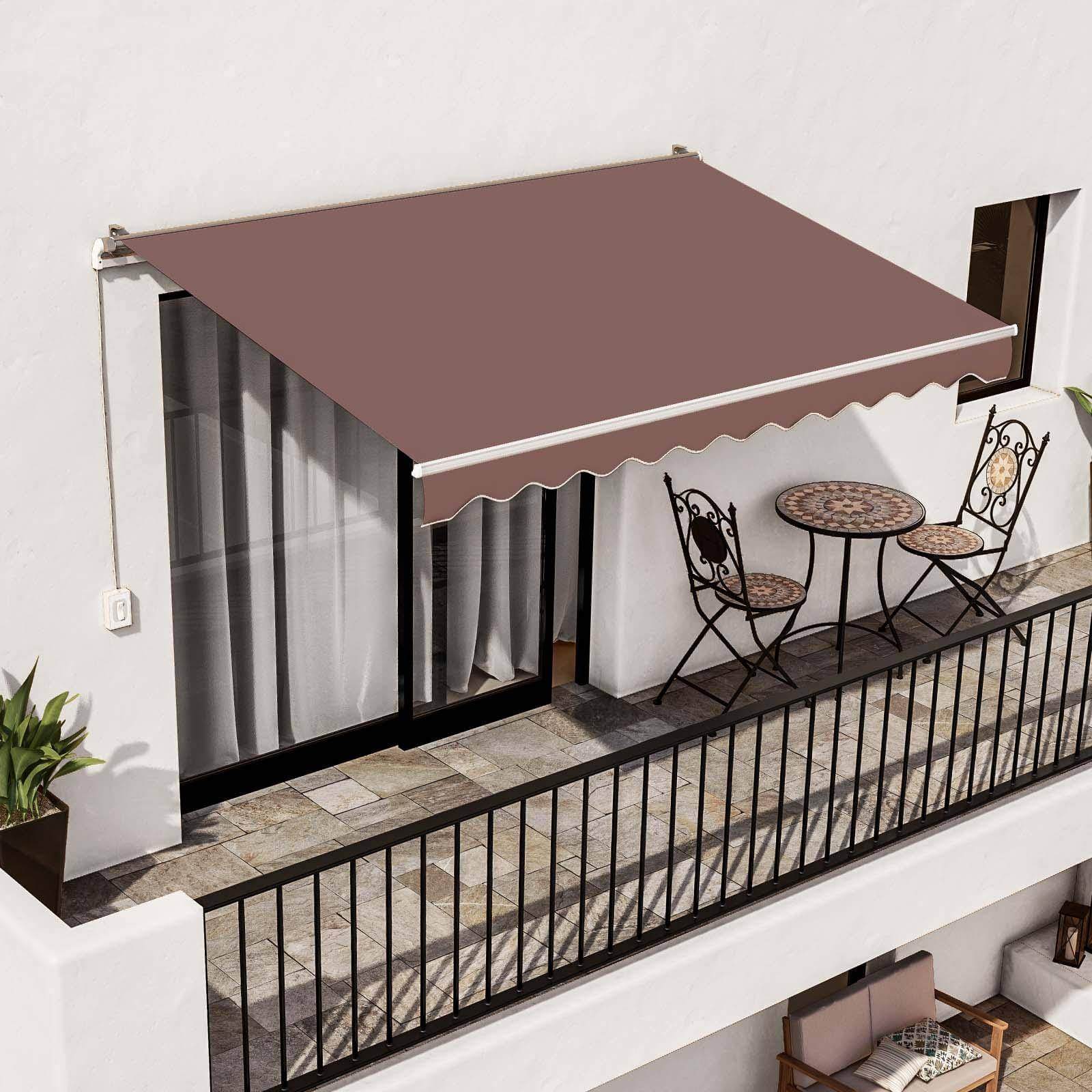 Arganello universale per tende tenda da sole a bracci estensibili